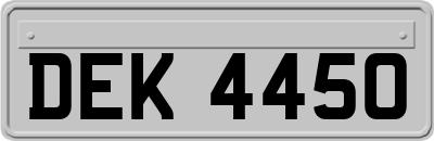 DEK4450