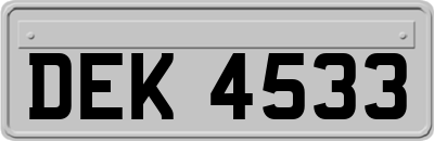 DEK4533
