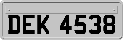 DEK4538