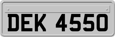 DEK4550