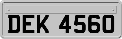 DEK4560
