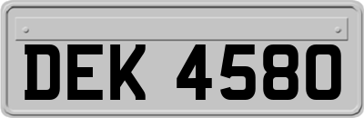 DEK4580