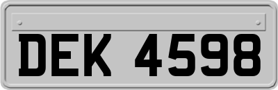 DEK4598