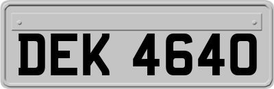 DEK4640