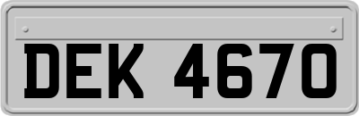 DEK4670