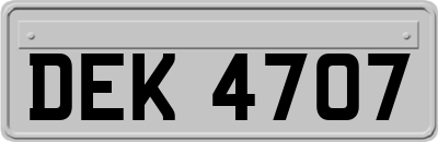 DEK4707