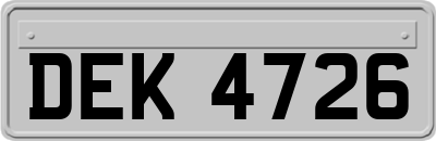 DEK4726