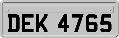 DEK4765