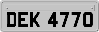DEK4770
