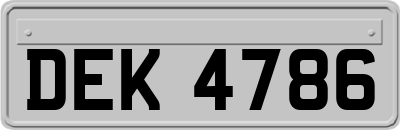 DEK4786