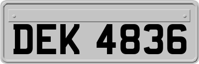 DEK4836