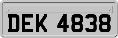 DEK4838