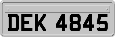 DEK4845