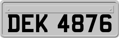 DEK4876