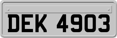 DEK4903