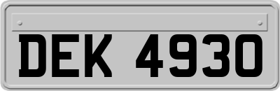 DEK4930