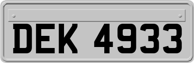 DEK4933