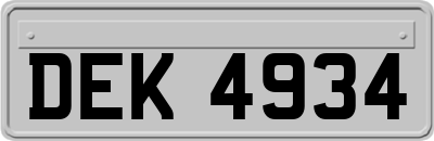 DEK4934