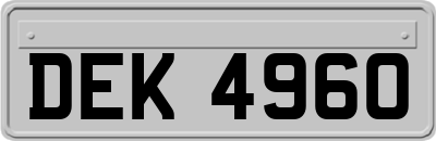 DEK4960