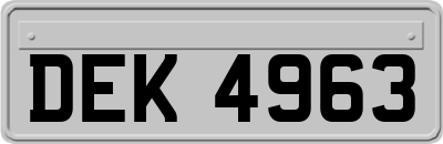 DEK4963