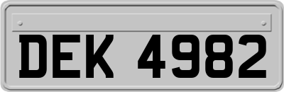 DEK4982