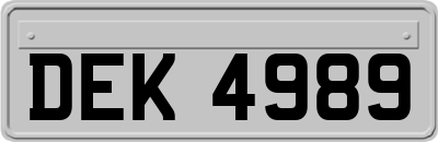 DEK4989