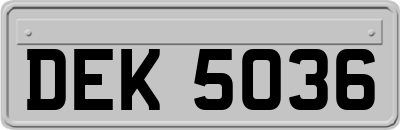 DEK5036