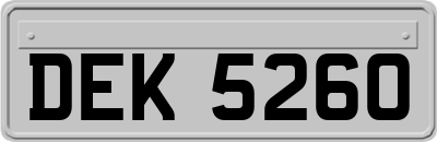 DEK5260