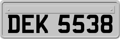 DEK5538