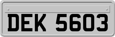 DEK5603