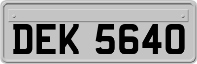 DEK5640