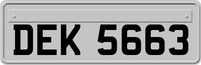 DEK5663