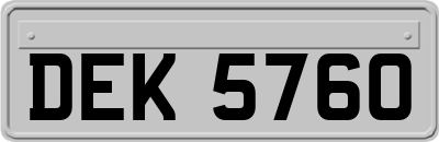 DEK5760