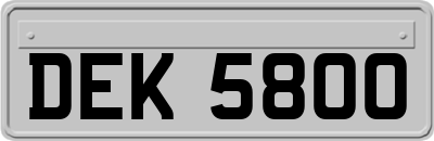DEK5800