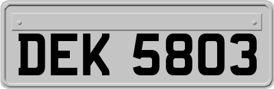 DEK5803