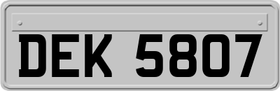 DEK5807