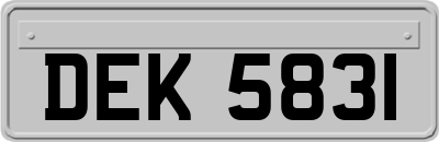 DEK5831