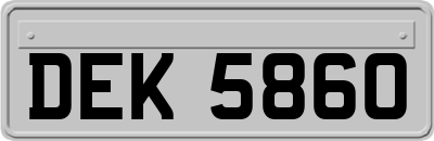 DEK5860