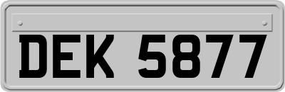 DEK5877