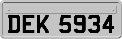 DEK5934