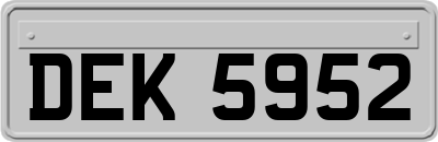 DEK5952