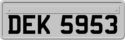 DEK5953