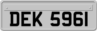 DEK5961