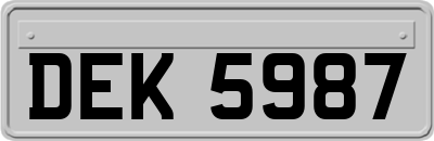 DEK5987