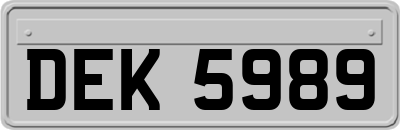 DEK5989