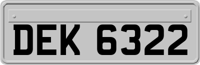 DEK6322