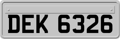 DEK6326