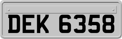 DEK6358