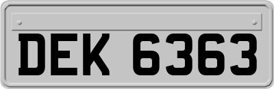 DEK6363