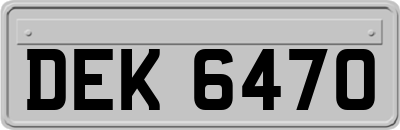 DEK6470